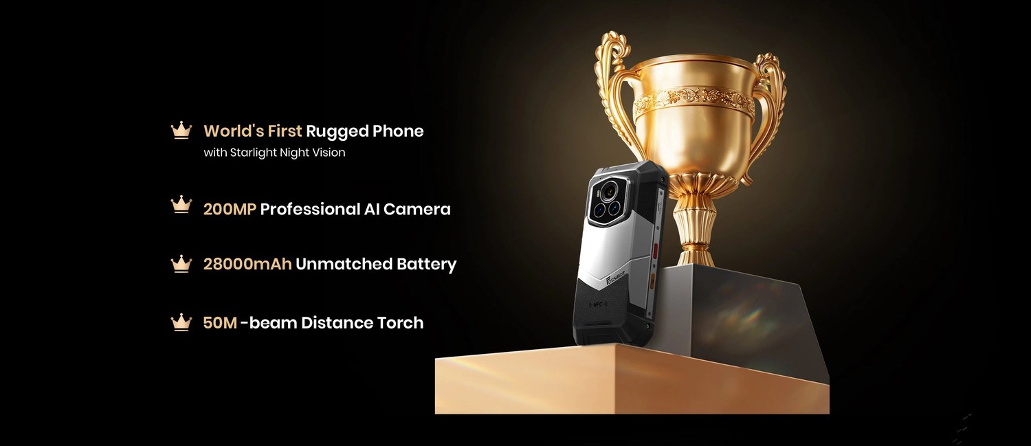 FOSSiBOT F107 Pro product features and detail view 1