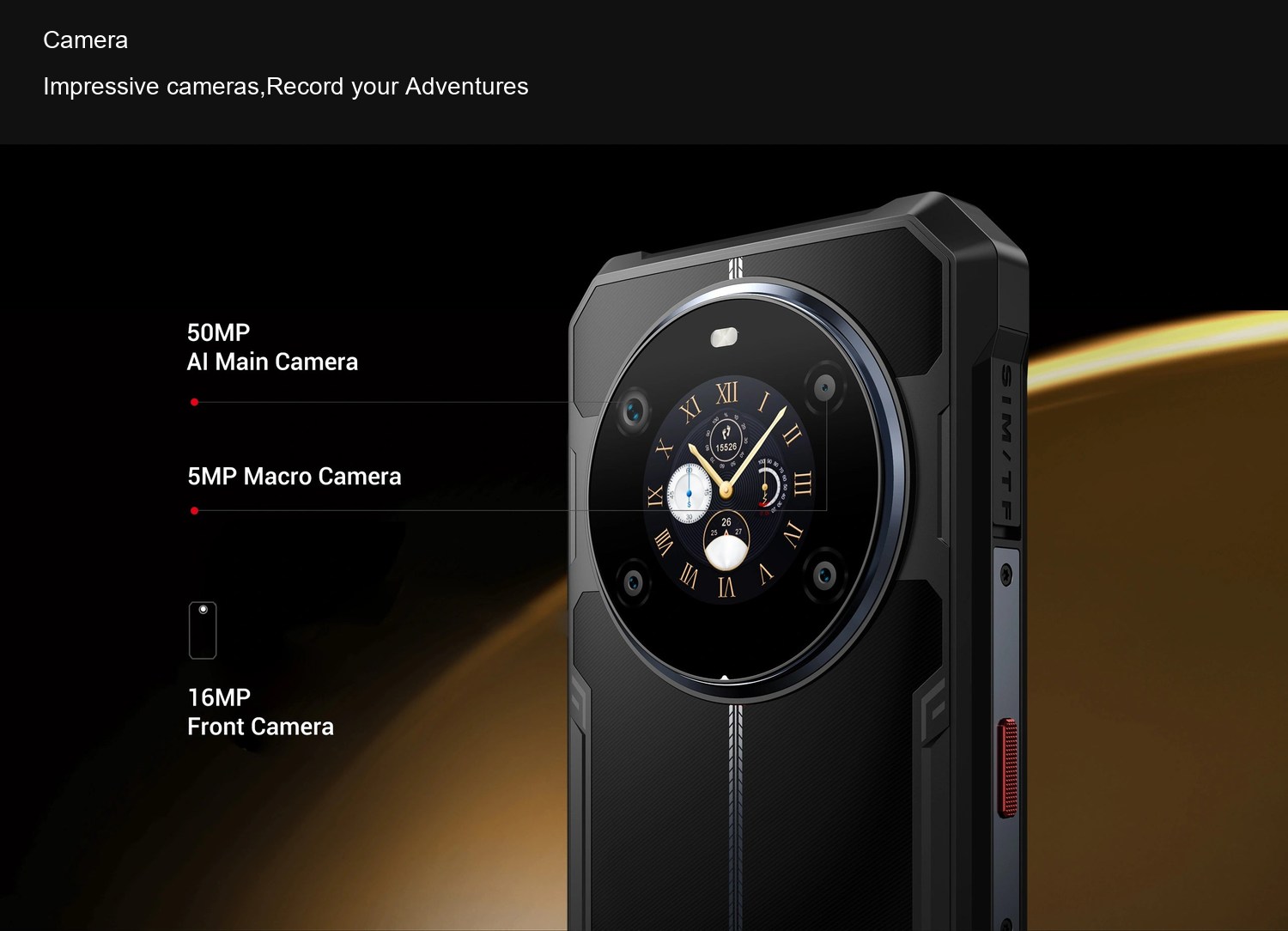 FOSSiBOT F109 Camera