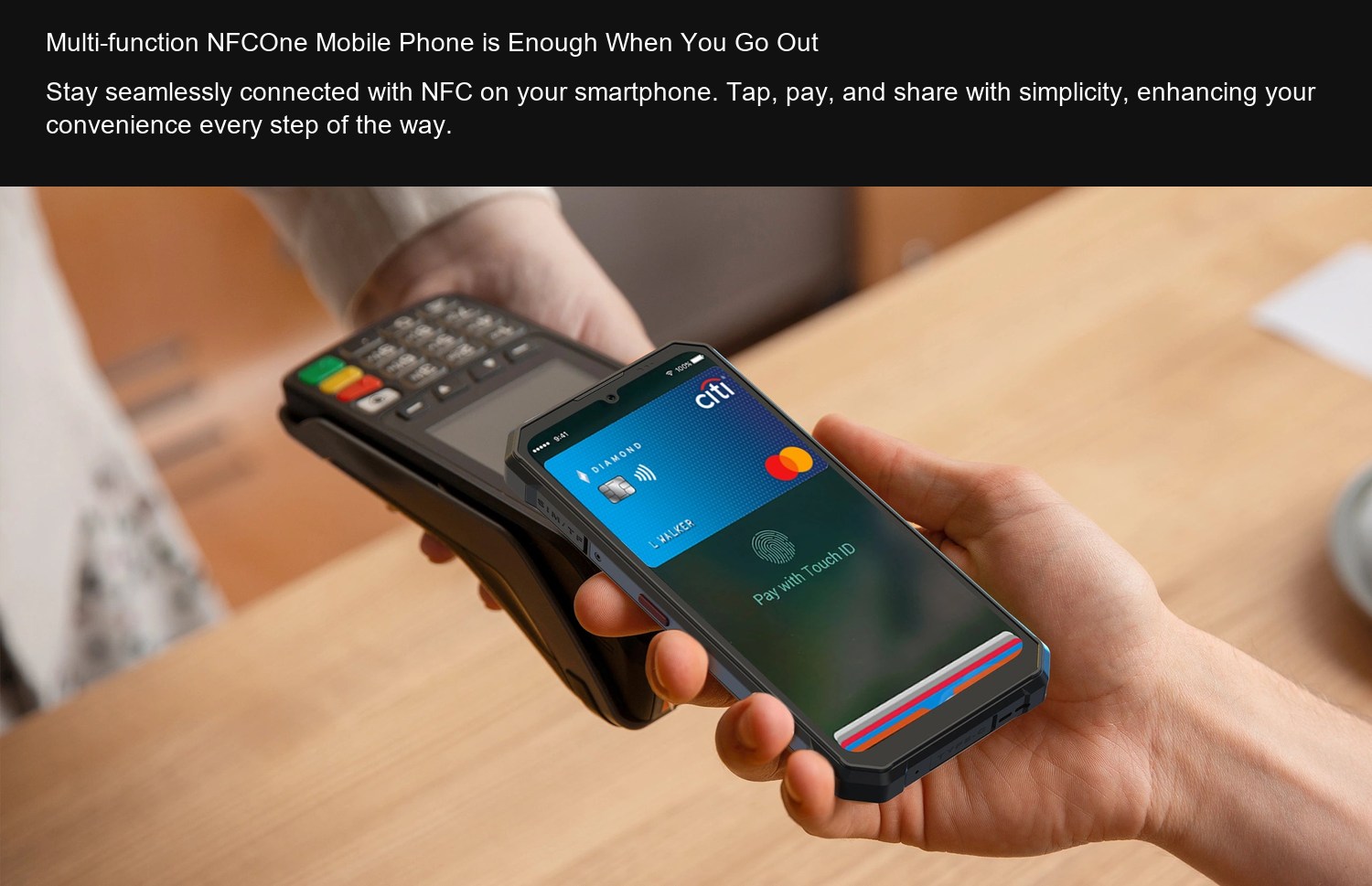 FOSSiBOT F109 Multi-function NFCOne Mobile Phone is Enough When You Go Out