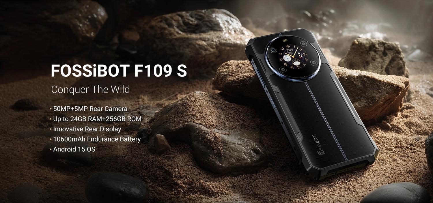 FOSSiBOT F109S product features and detail view 1