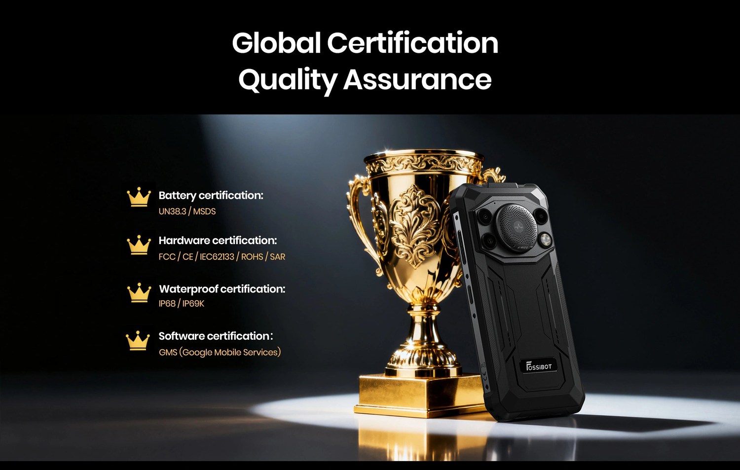 FOSSiBOT F110 Pro product features and detail view 23