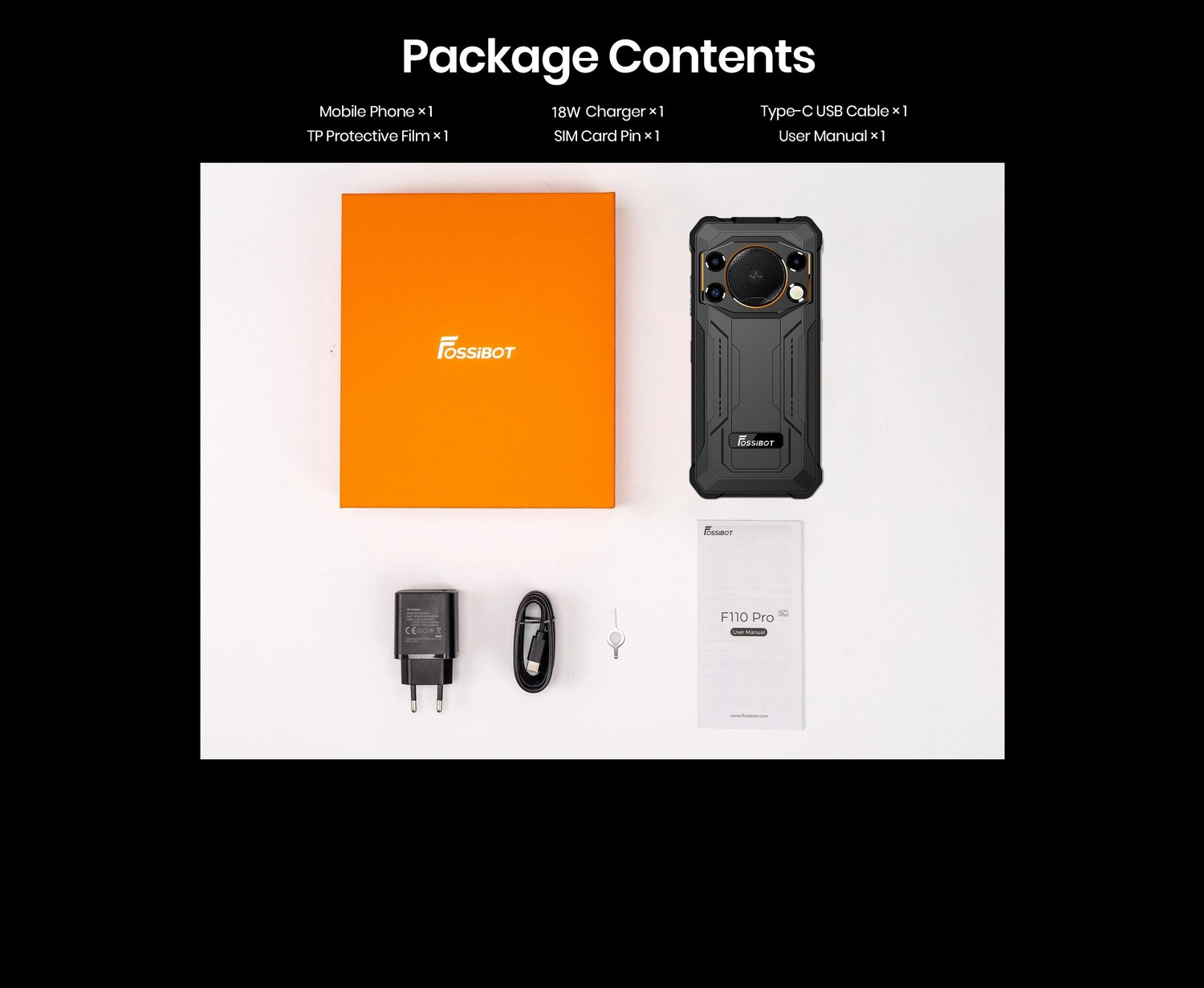 FOSSiBOT F110 Pro product features and detail view 25
