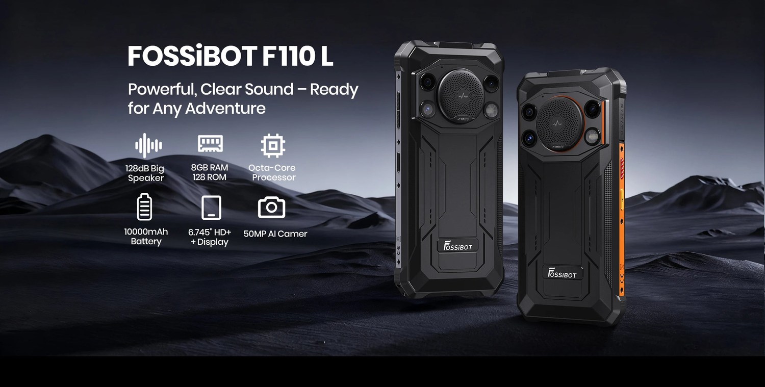 FOSSiBOT F110L product features and detail view 1