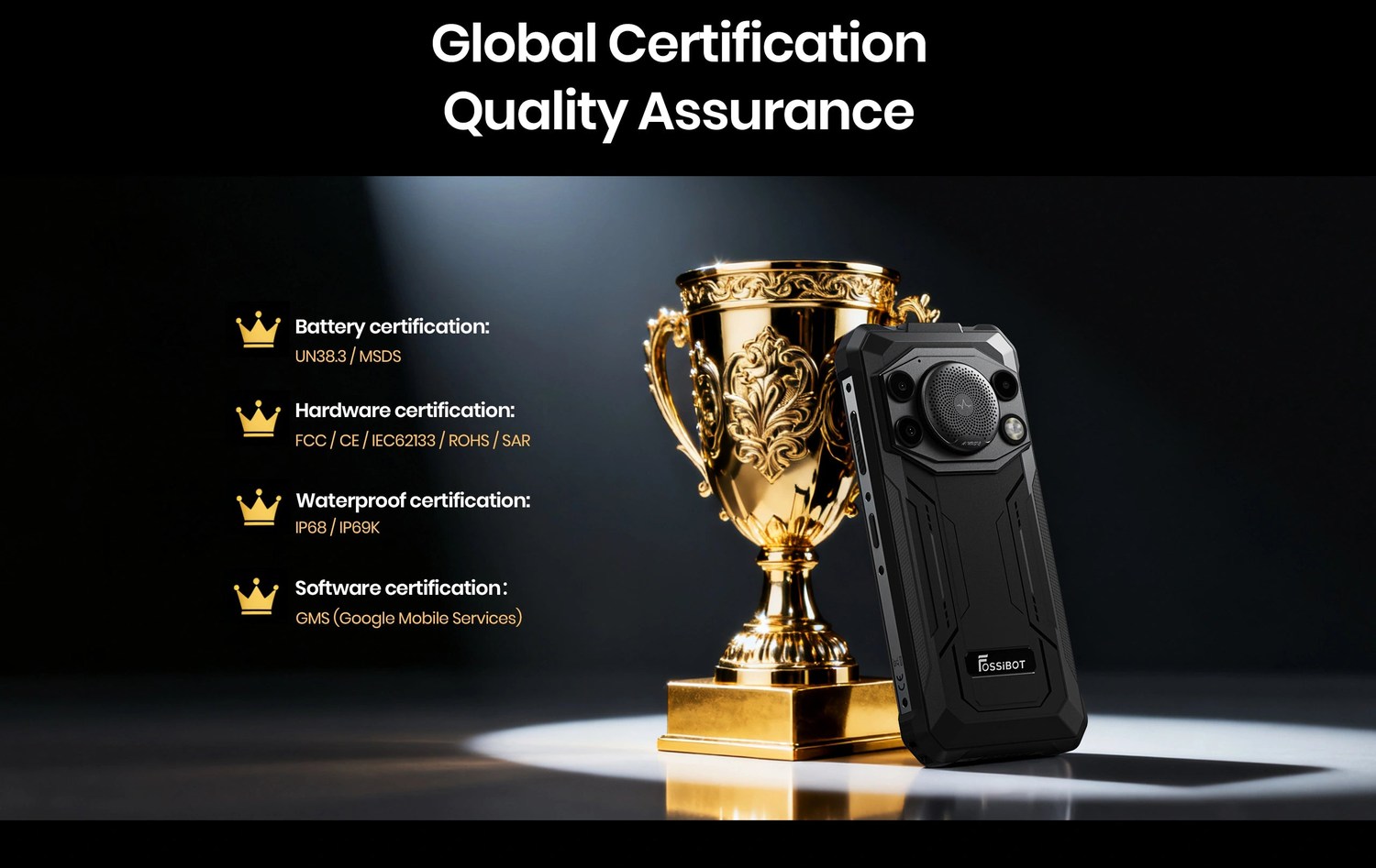 FOSSiBOT F110L product features and detail view 25