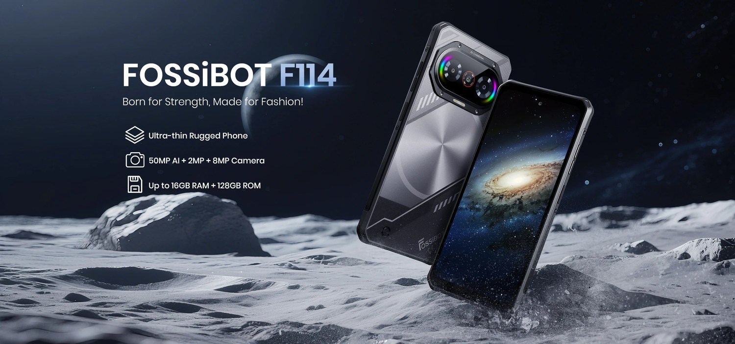FOSSiBOT F114 product features and detail view 1