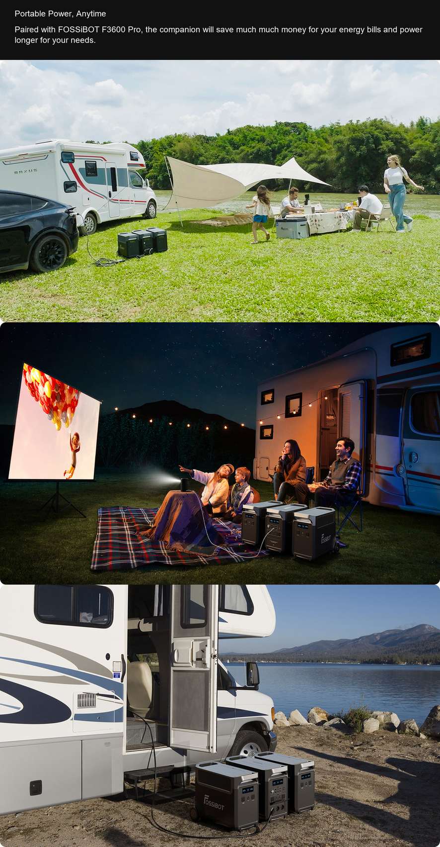 FB3840 Portable Power, Anytime