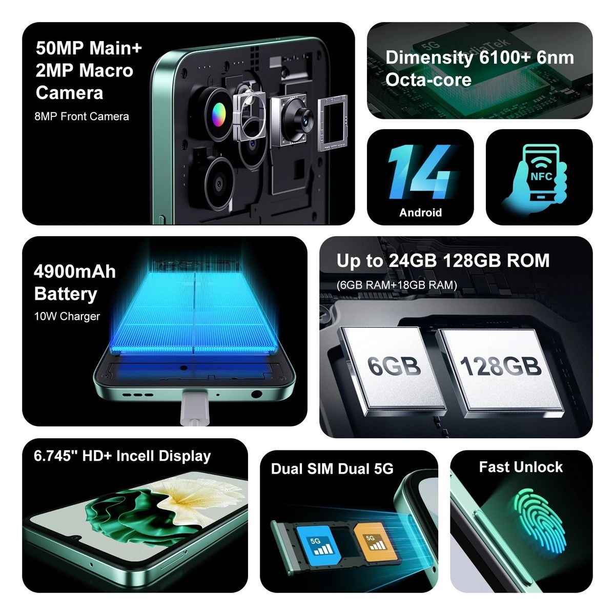 FOSSiBOT S1 product feature illustration 1