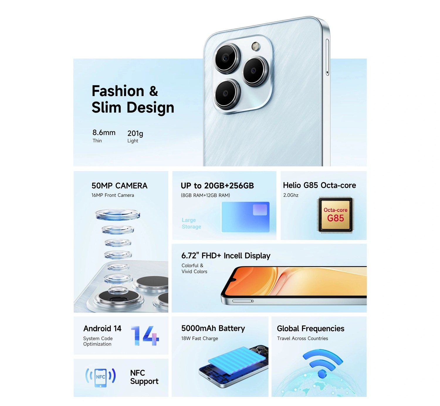 FOSSiBOT S2 product features and detail view 3