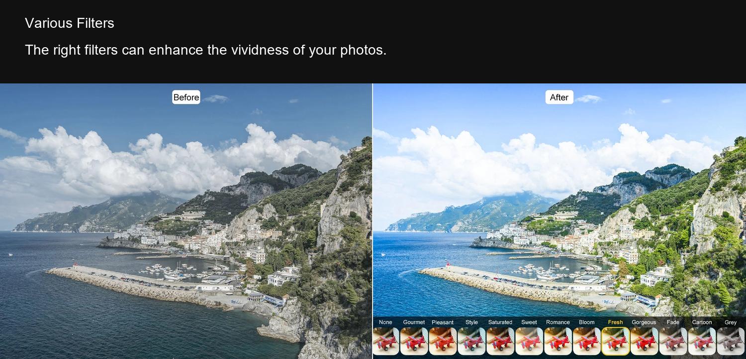 FOSSiBOT S3 Pro Various Filters
