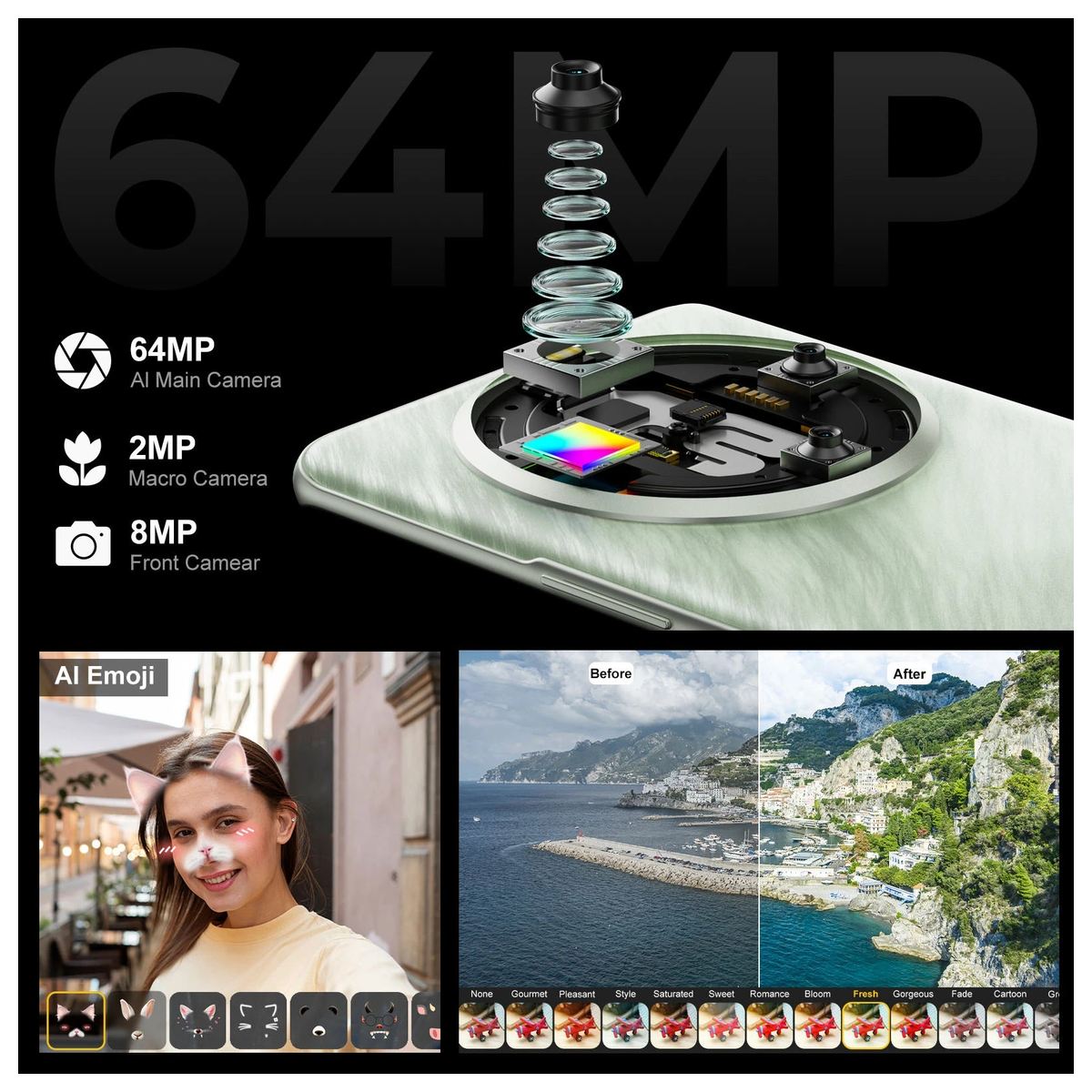 FOSSiBOT S3 Pro product feature illustration 2
