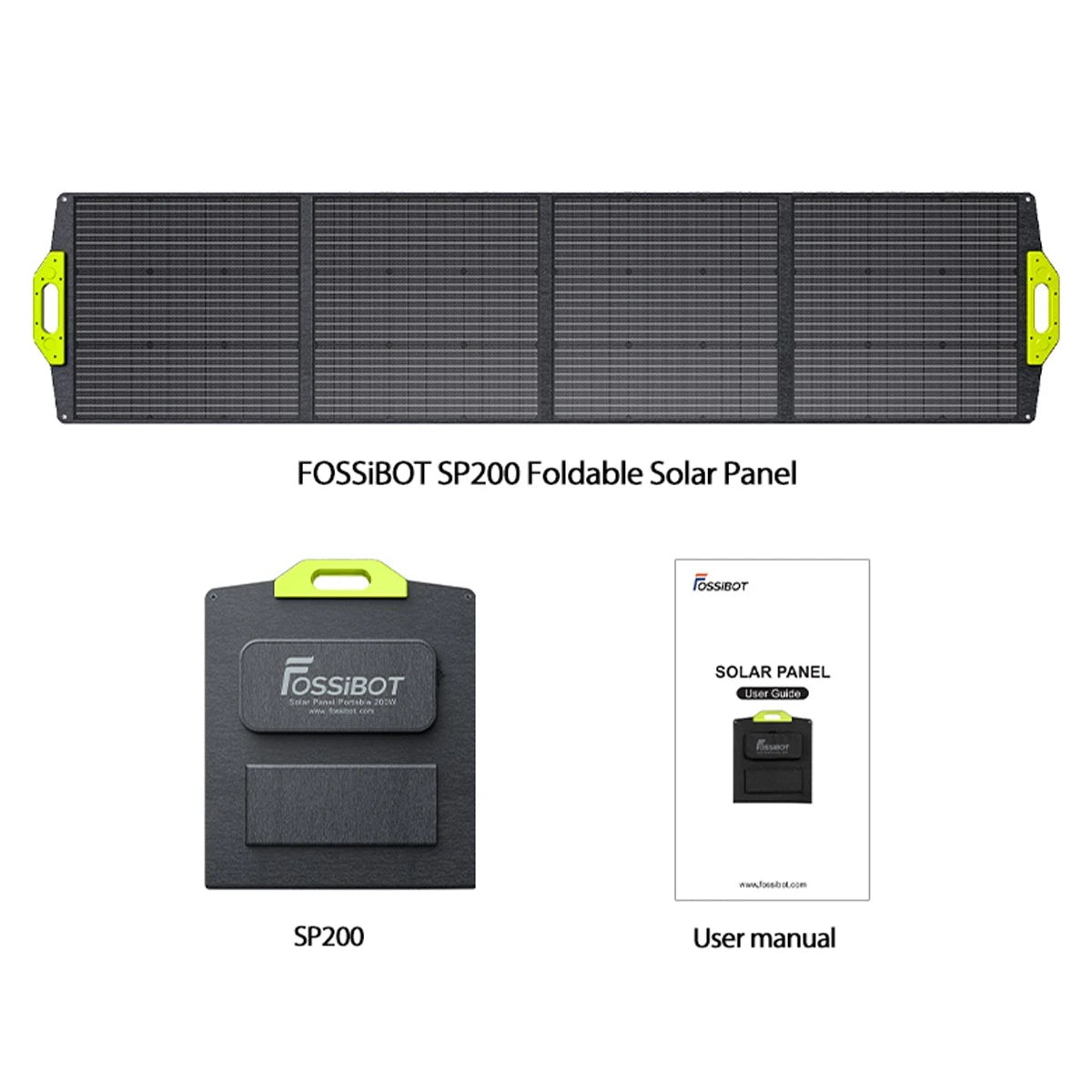 FOSSiBOT SP200 specification diagram