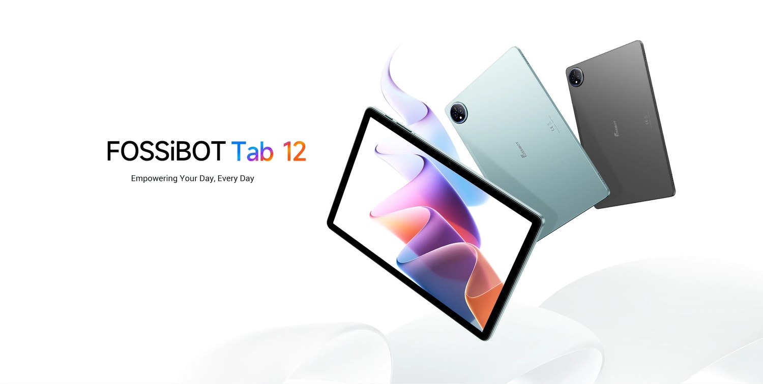 FOSSiBOT Tab 12 product features and detail view 1