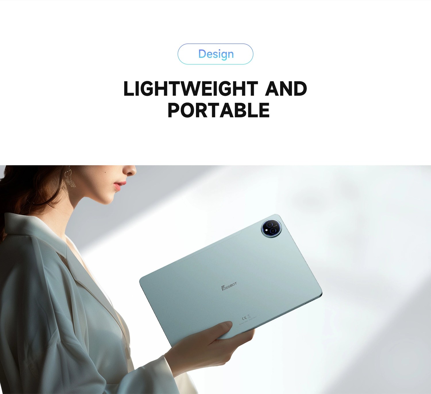 FOSSiBOT Tab 12 product features and detail view 3