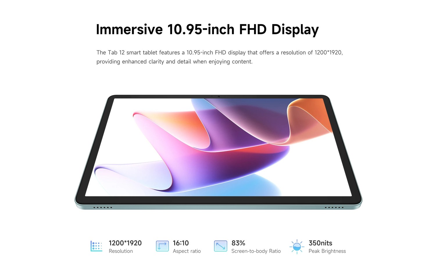 FOSSiBOT Tab 12 product features and detail view 7