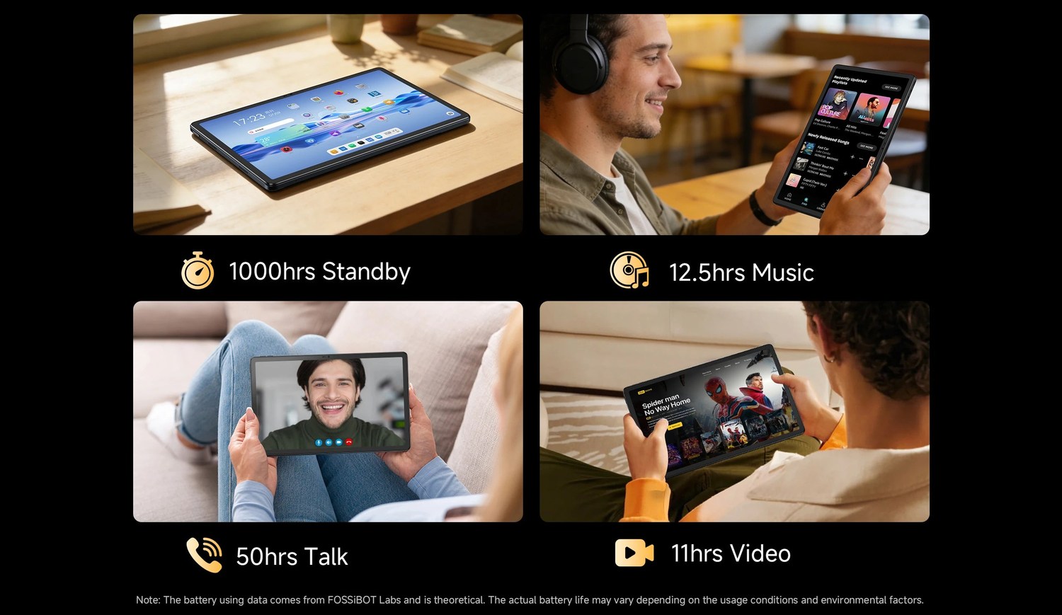 FOSSiBOT Tab 13 product features and detail view 5