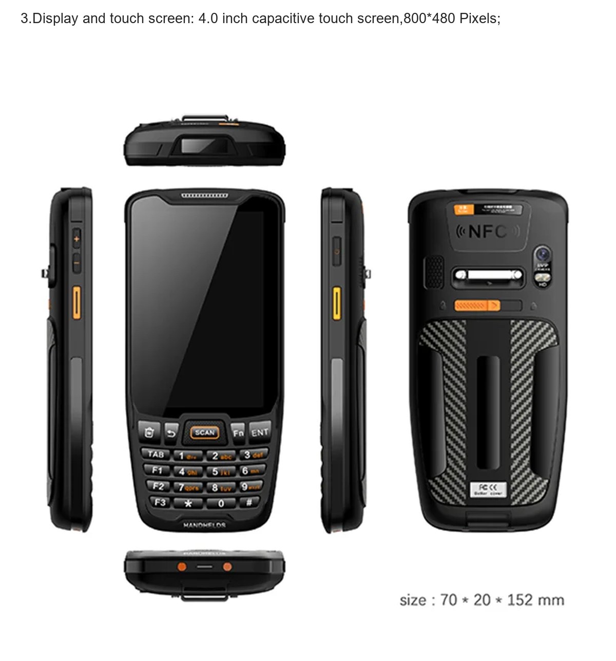 HiDON HP350 mobile computers product features