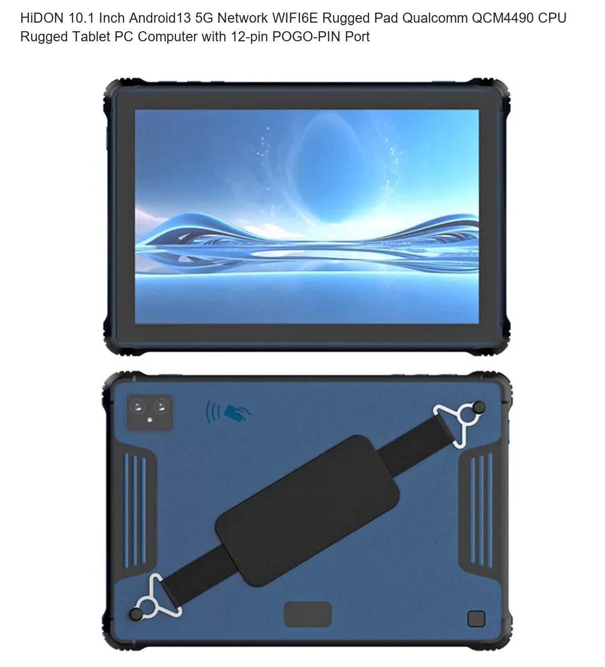 HiDON HR1081G rugged tablets product features