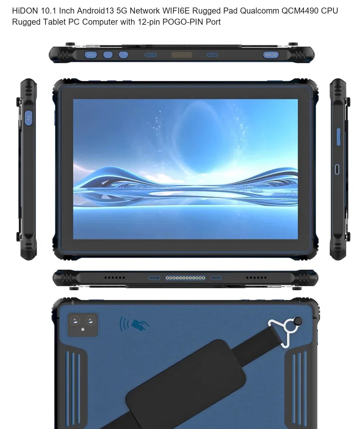 HiDON HR1081G rugged tablets product features
