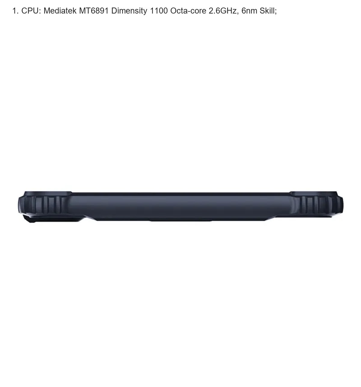 HiDON HR1091G rugged tablets product features