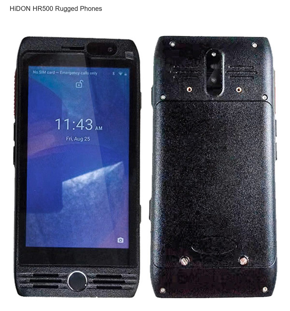 HiDON HR500 rugged phones product features
