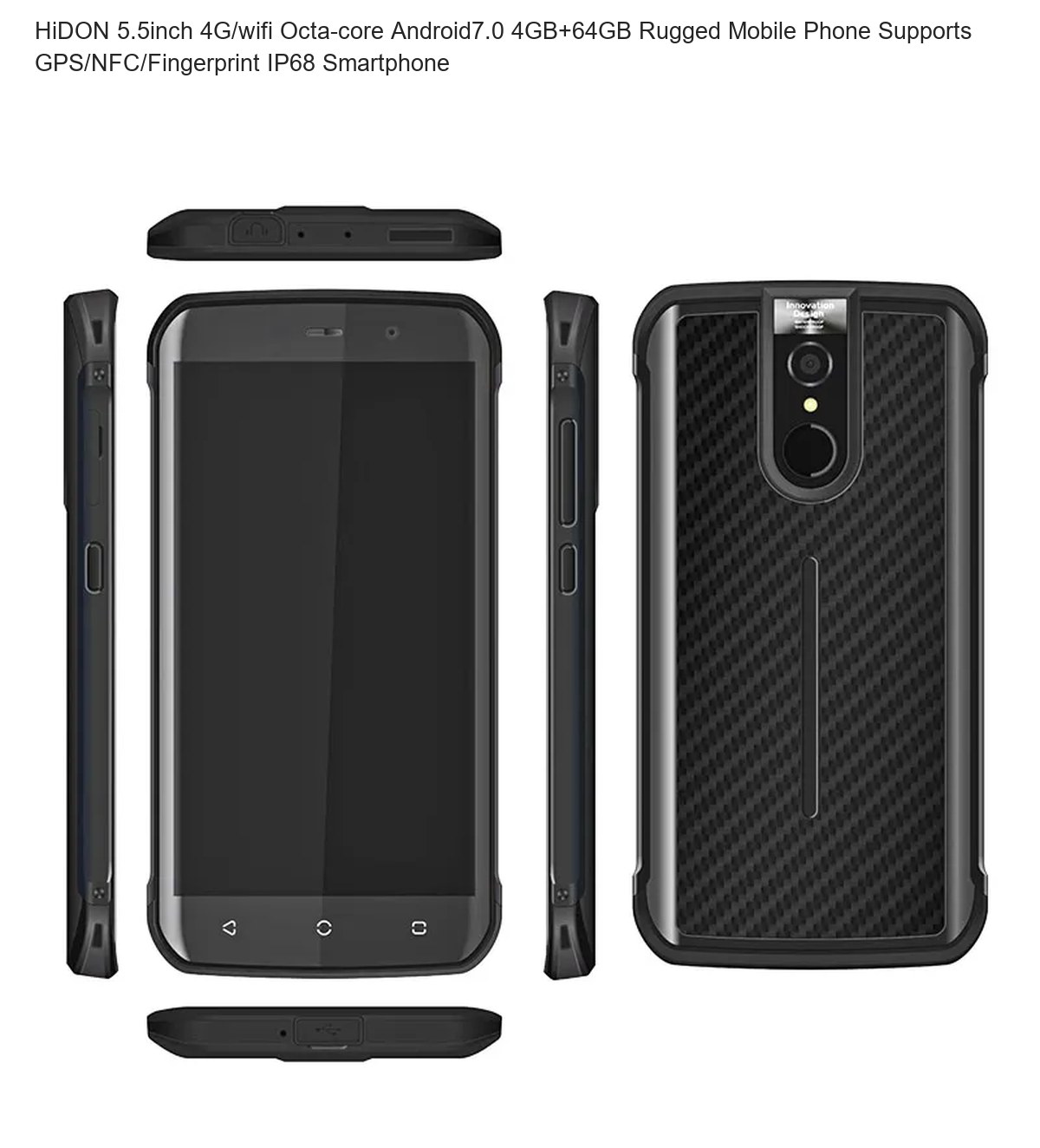 HiDON HR552 rugged phones product features