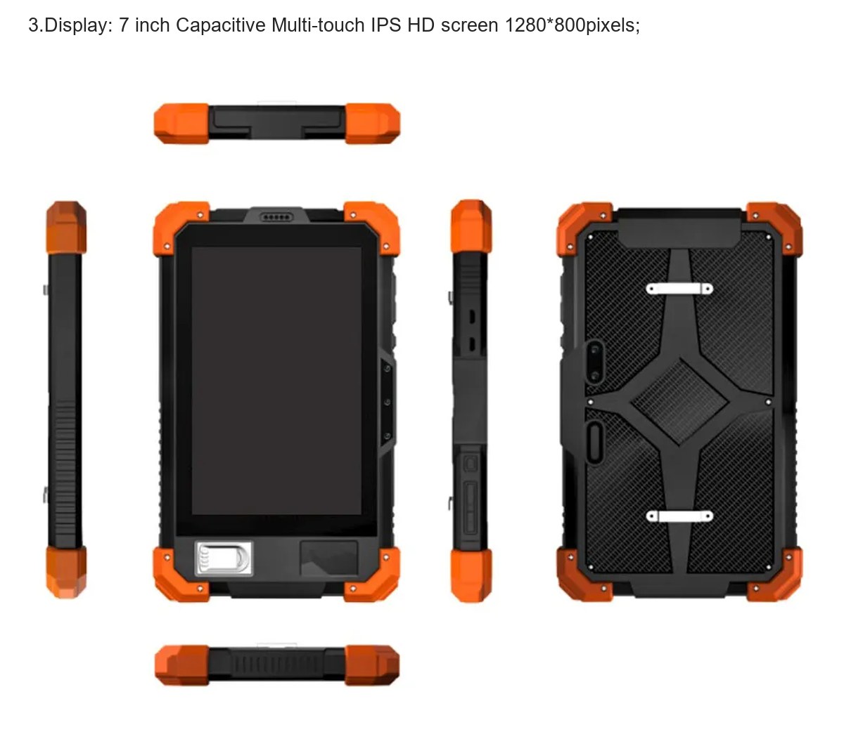HiDON HR737 rugged tablets product features