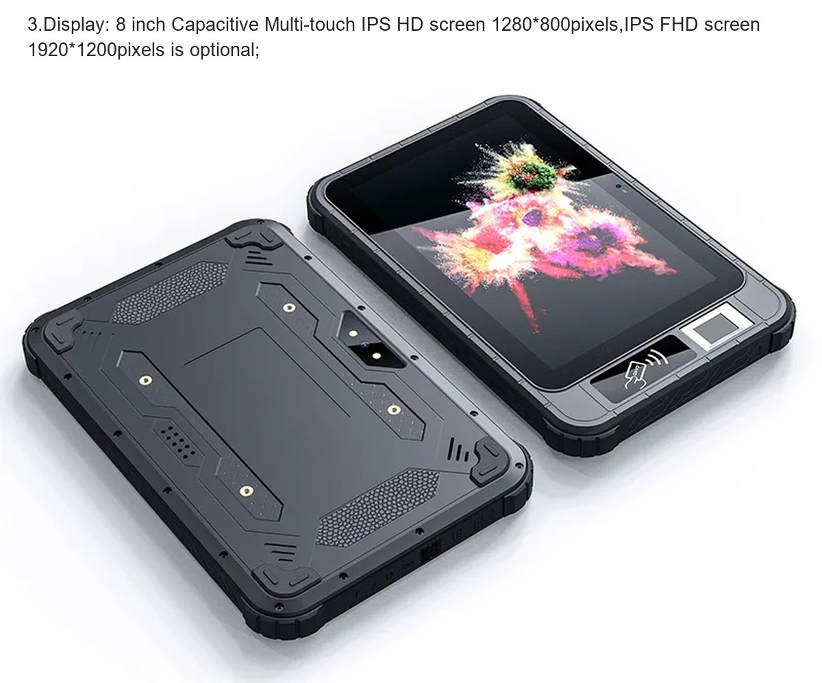 HiDON HR819 rugged tablets product features