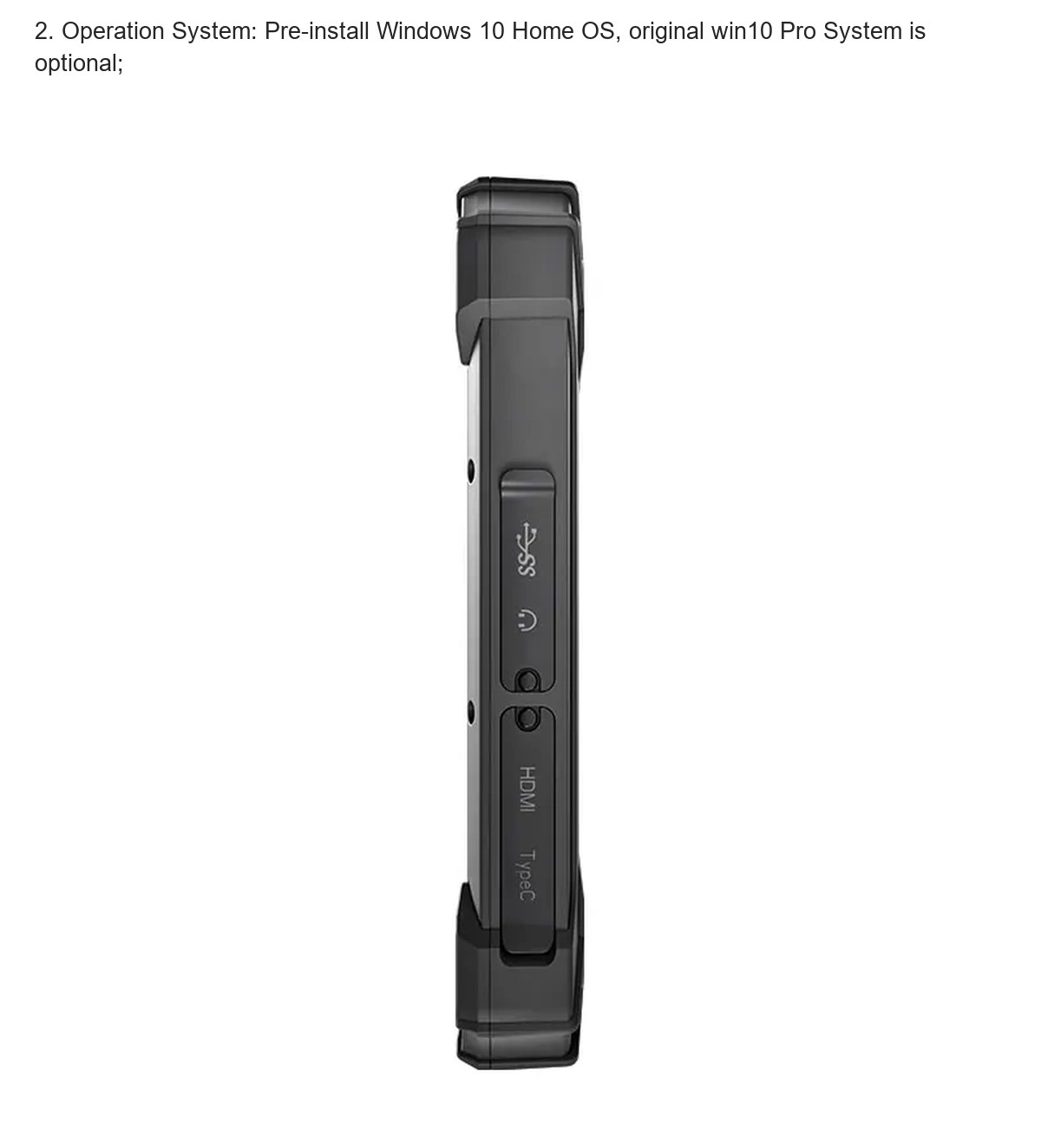 HiDON HR847J rugged tablets product features