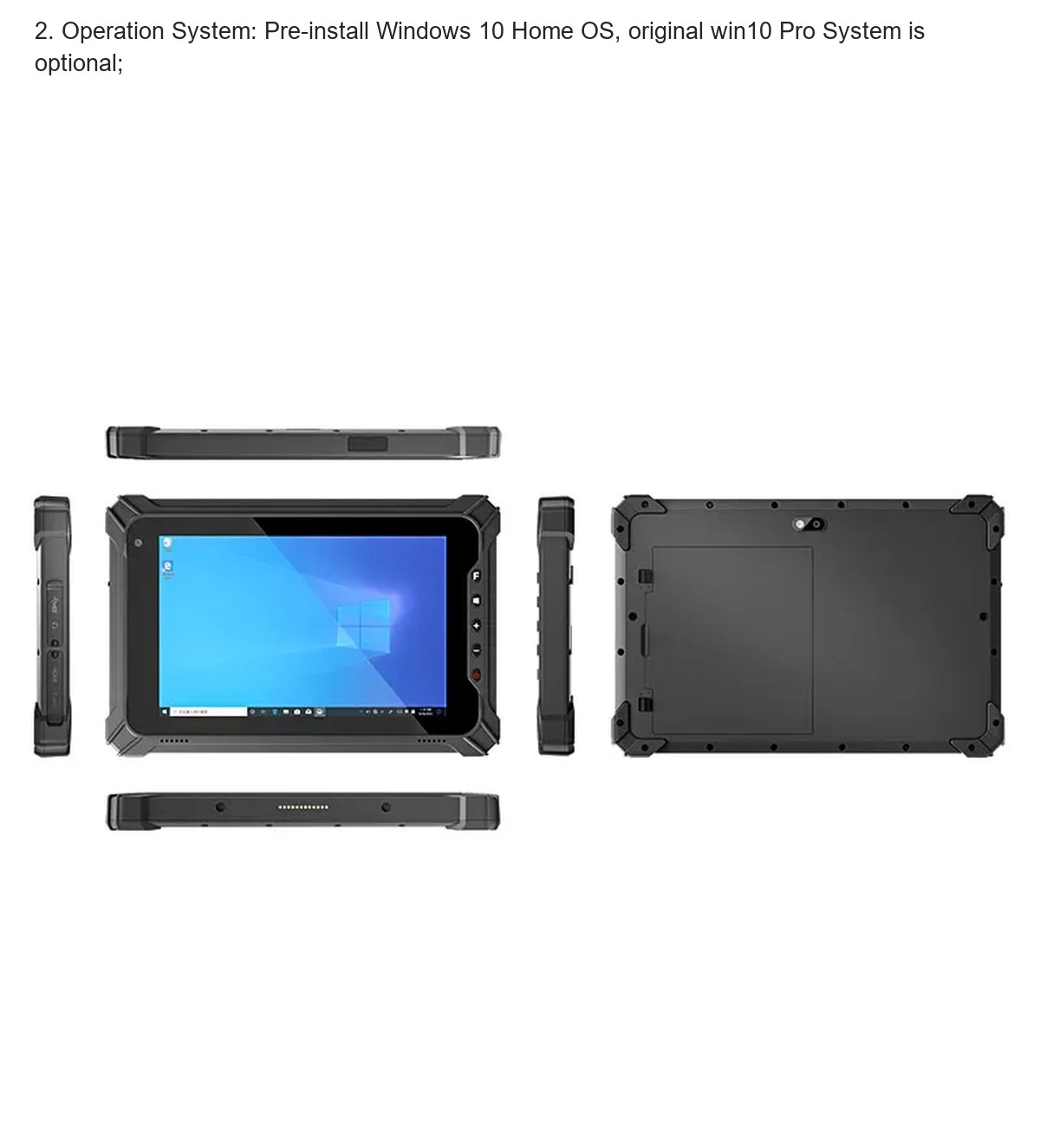 HiDON HR847J rugged tablets product features