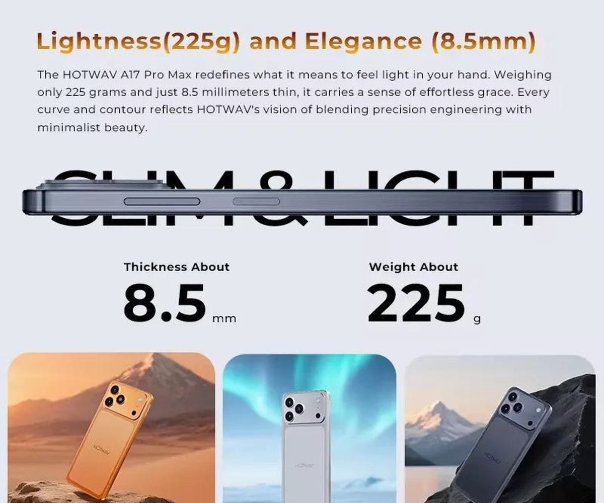 HOTWAV A17 Pro Max smartphones feature illustration 7