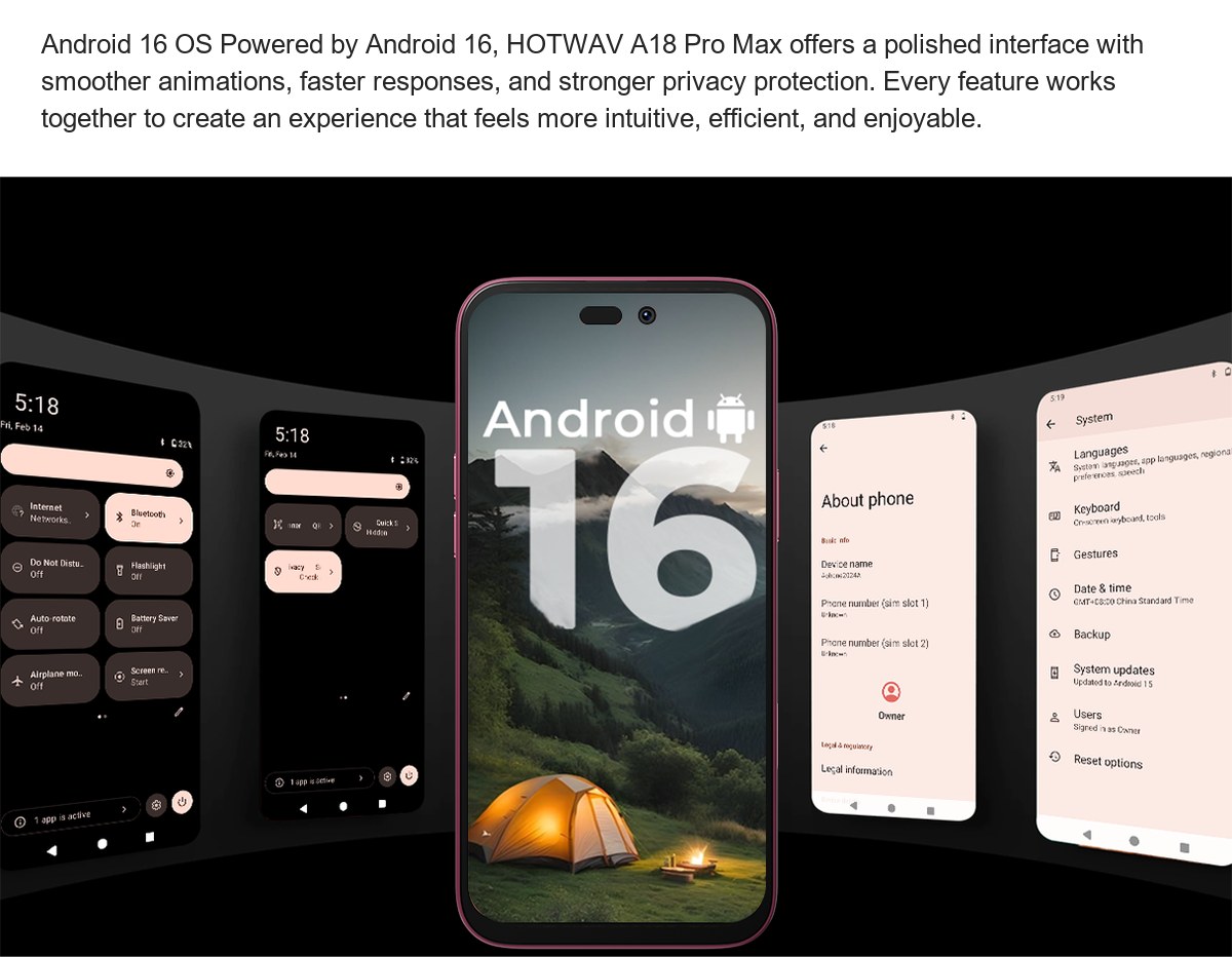 NFC Unlock effortless convenience with HOTWAV A18 Pro Max, featuring built-in NFC technology. Tap to pay instantly, transfer files - view 39