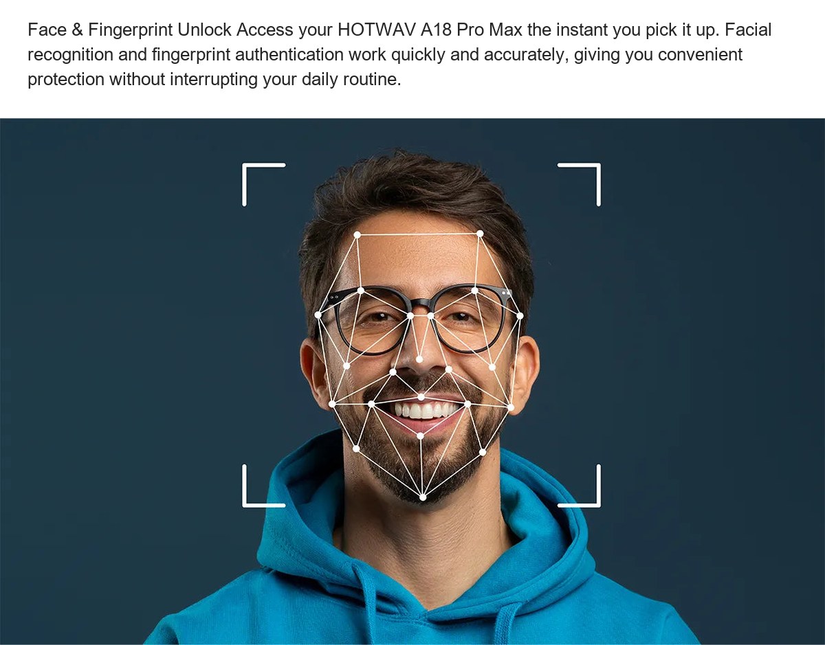 NFC Unlock effortless convenience with HOTWAV A18 Pro Max, featuring built-in NFC technology. Tap to pay instantly, transfer files - view 41