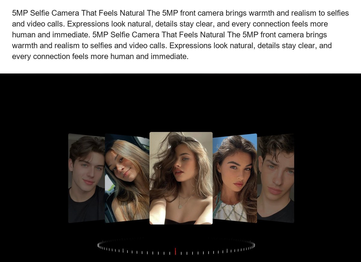 Moments Captured as They Were Meant to Be: 13MP Samsung Camera Life moves fast but memories deserve clarity. The 13MP Samsung rear - view 18