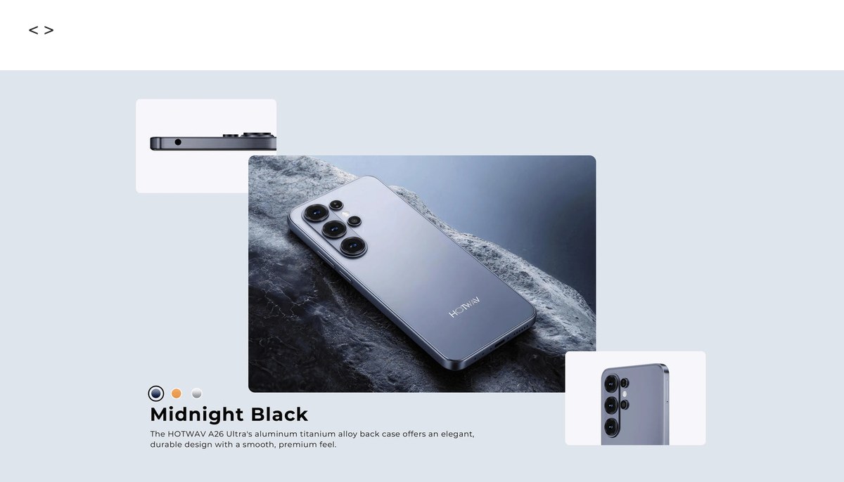 HOTWAV A26 Ultra smartphones feature illustration 4