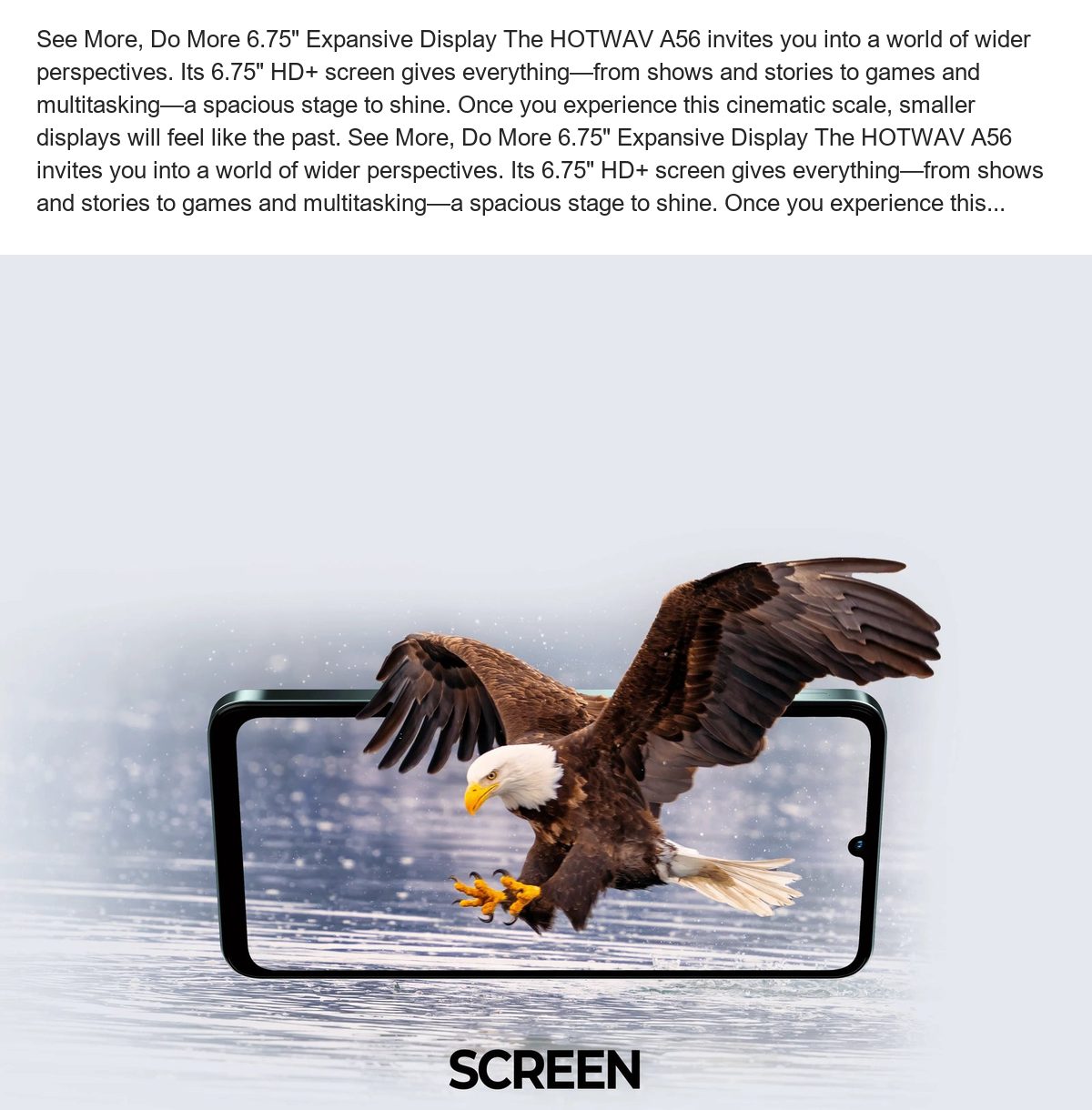 HOTWAV A56 smartphones feature illustration 4