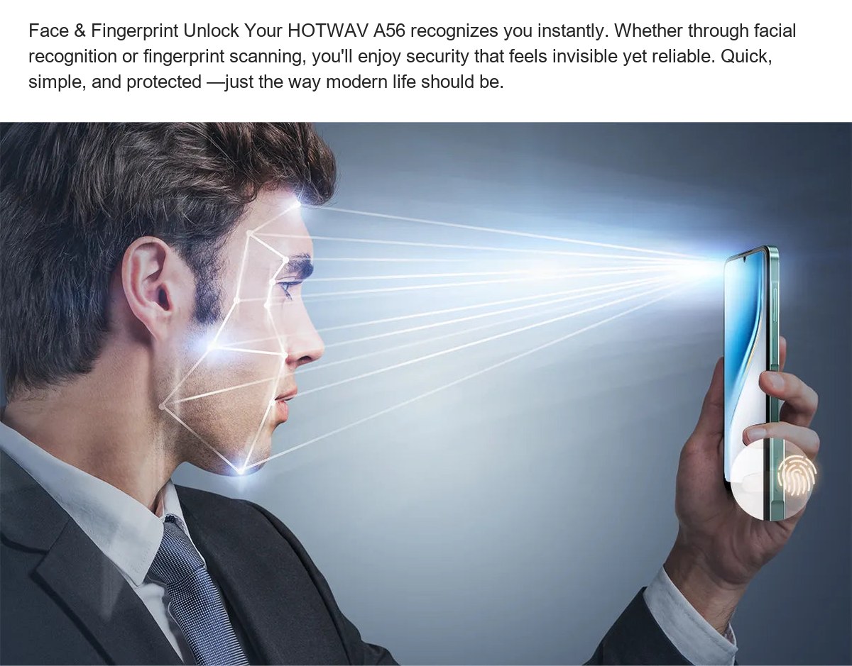 HOTWAV A56 smartphones feature illustration 25
