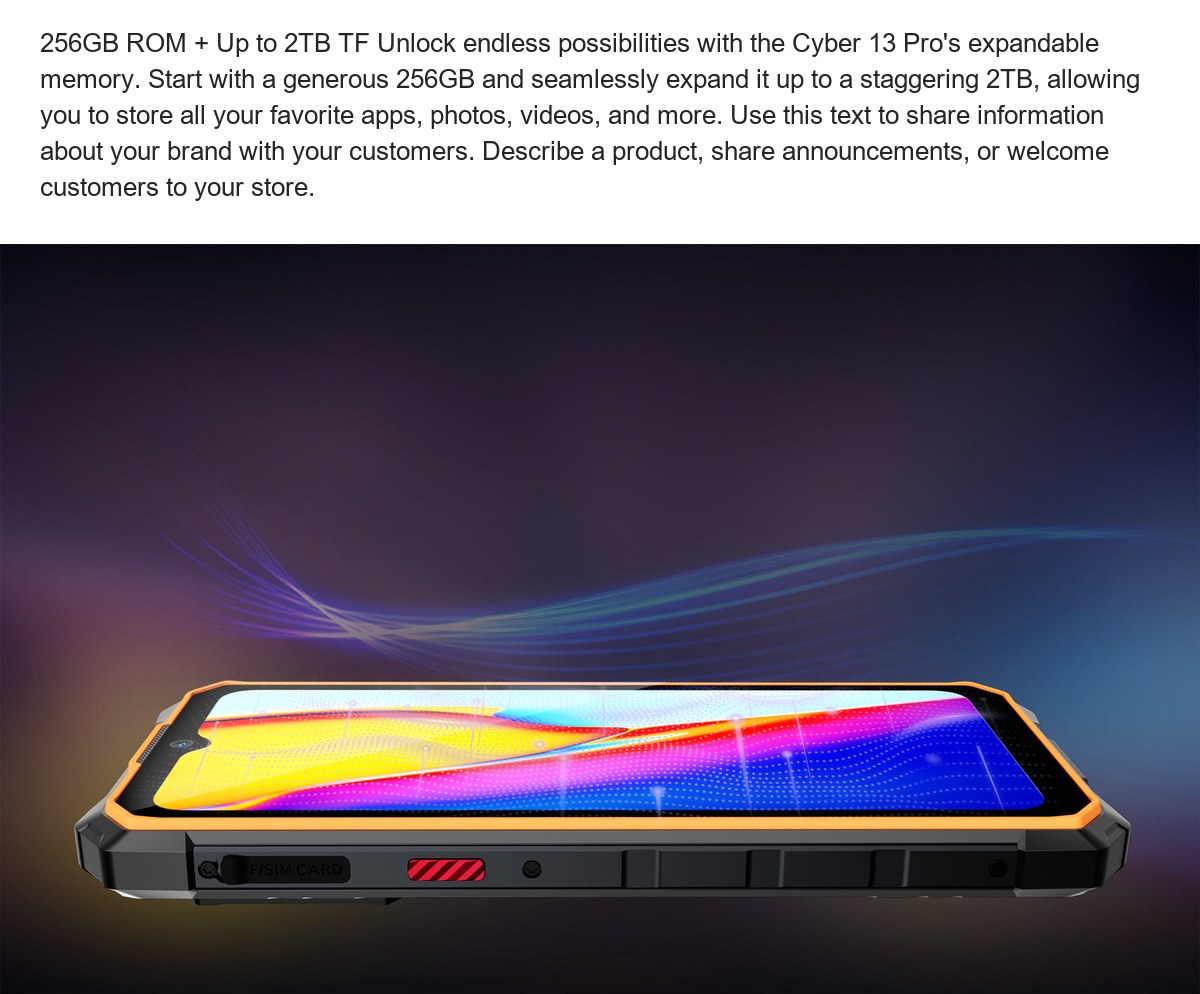 HOTWAV Cyber 13 Pro rugged phones feature illustration 34