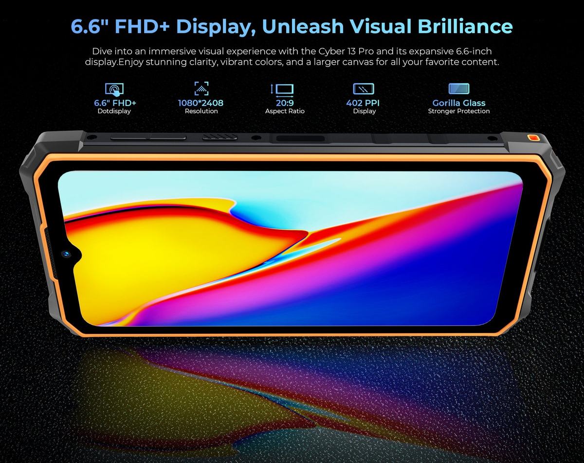 HOTWAV Cyber 13 Pro rugged phones feature illustration 37