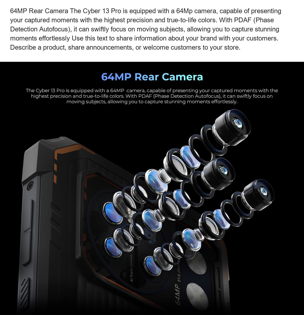 HOTWAV Cyber 13 Pro rugged phones feature illustration 40