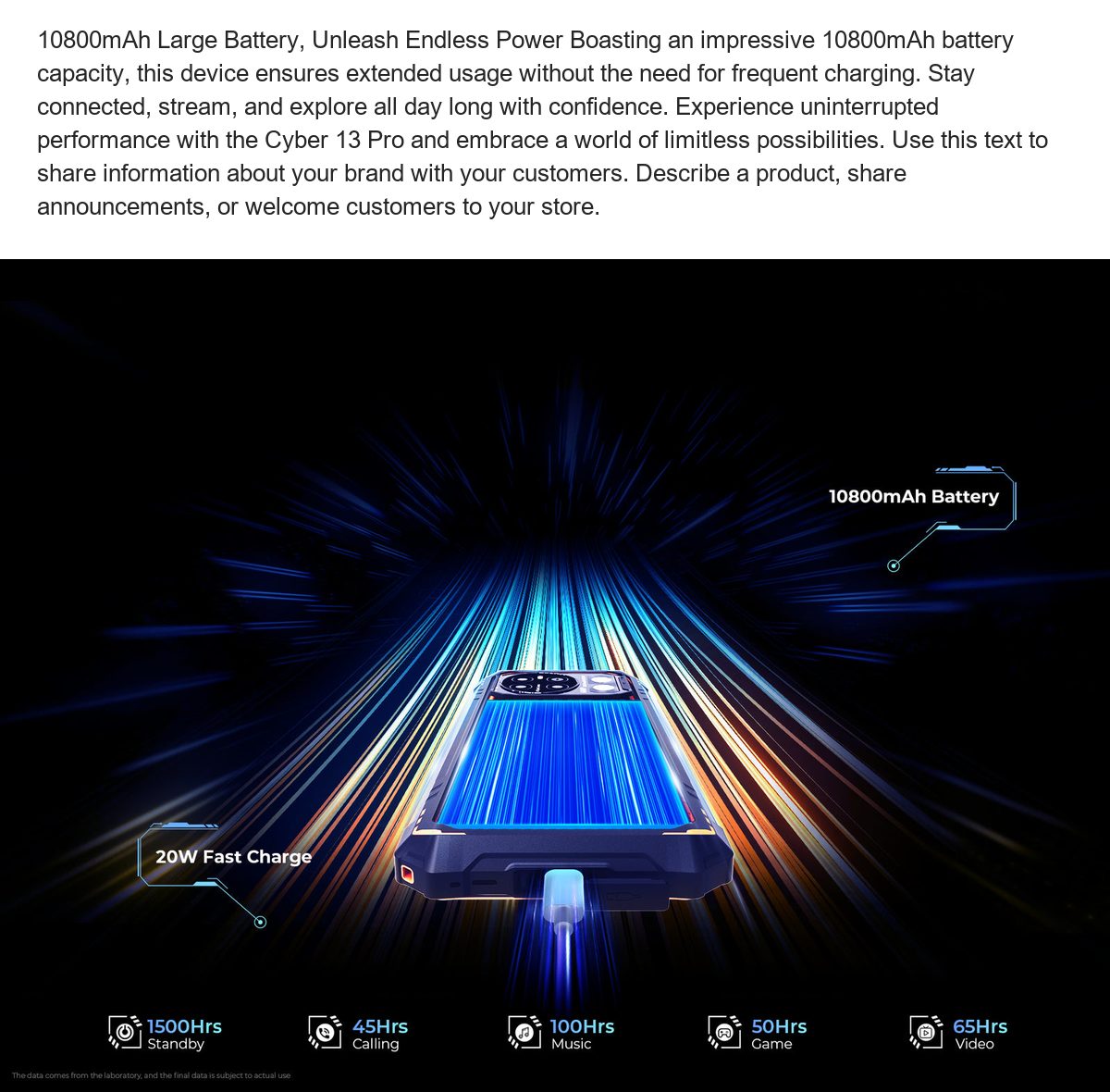 10800mAh Large Battery, Unleash Endless Power Boasting an impressive 10800mAh battery capacity, this device ensures extended usage - view 50