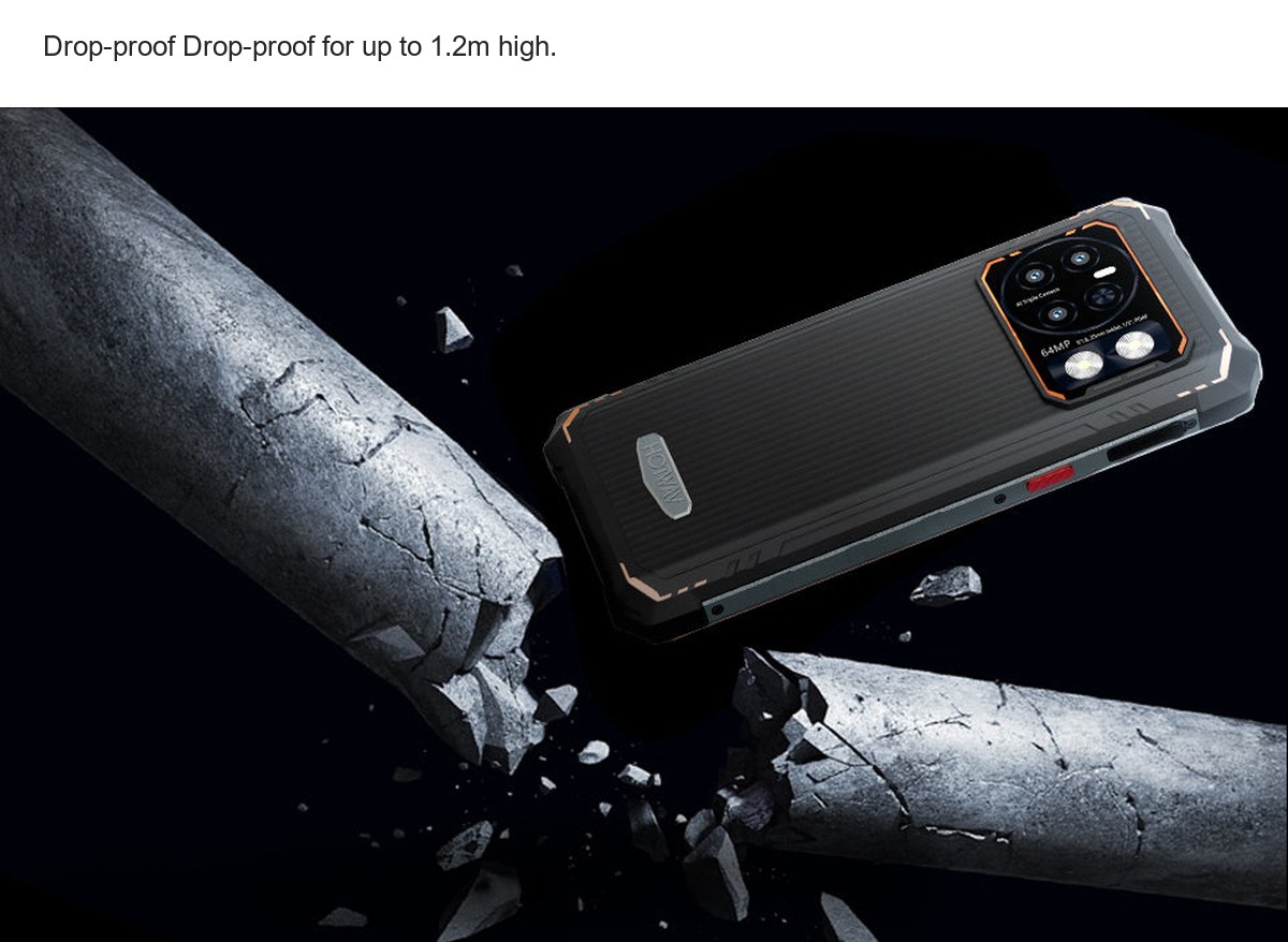 Waterproof 1.5m underwater for up to 30 mins Drop-proof Drop-proof for up to 1.2m high. Dust-proof Strong protection against ingre - view 72