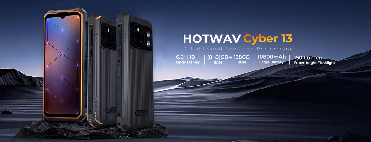 HOTWAV Cyber 13 rugged phones feature illustration 1