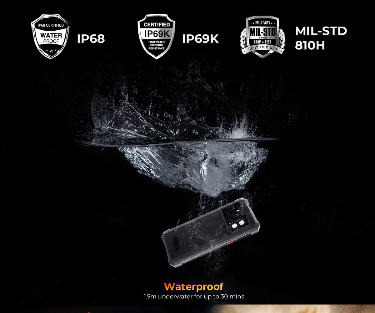 HOTWAV Cyber 13 rugged phones feature illustration 7