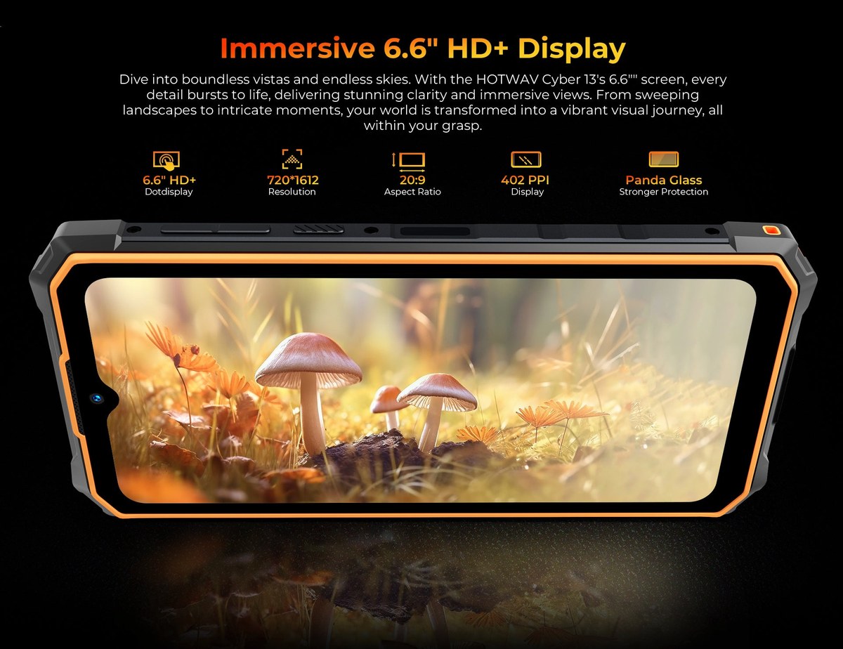 HOTWAV Cyber 13 rugged phones feature illustration 28