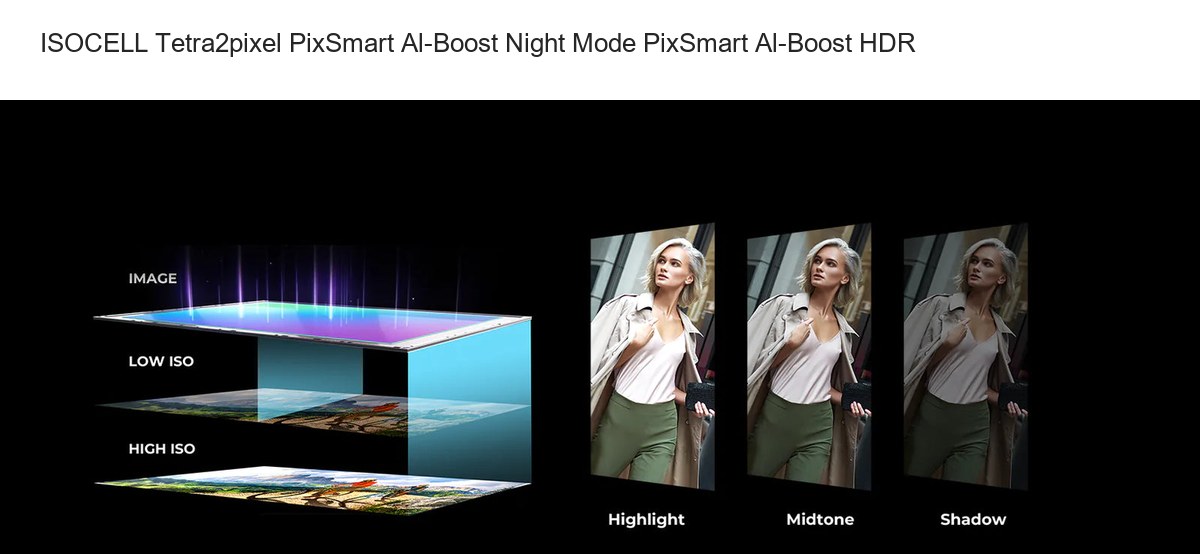 ISOCELL Tetra2pixel PixSmart Al-Boost Night Mode PixSmart Al-Boost HDR - view 17