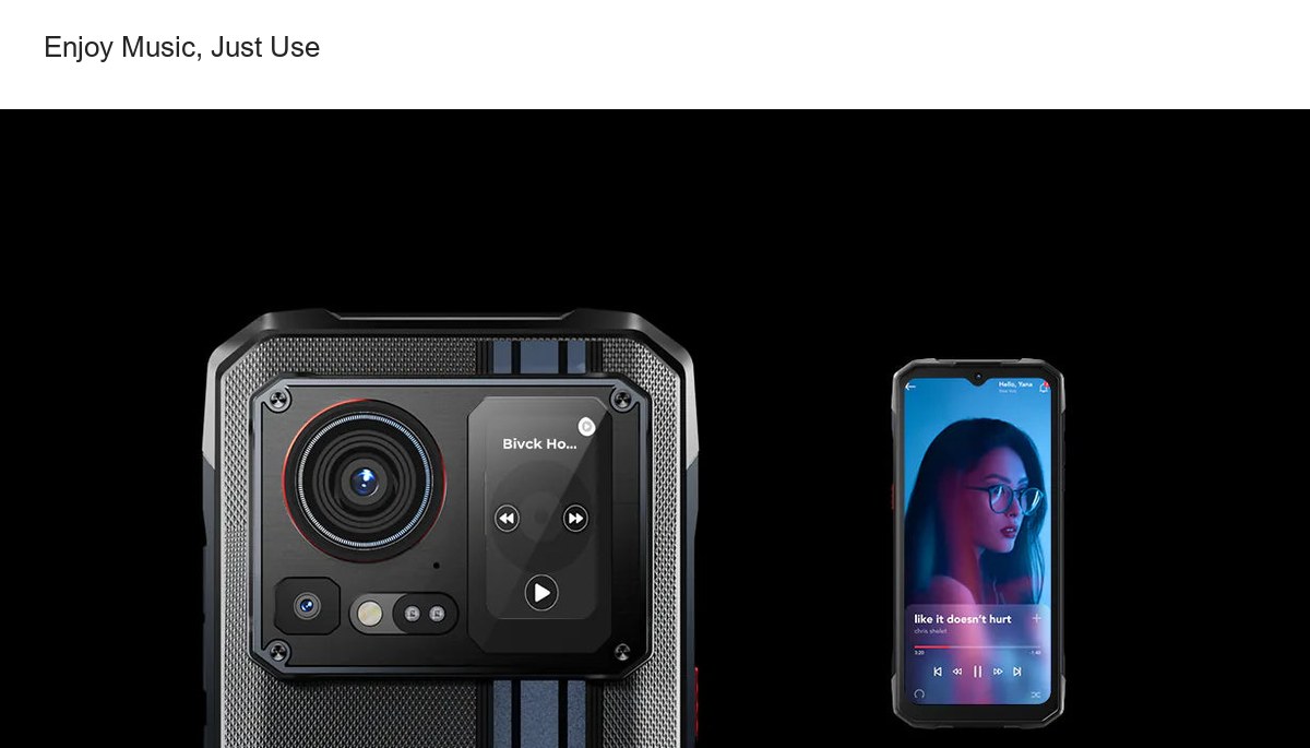 Convenient Notification Check Enjoy Music, Just Use Take Selfies Like Never Before with the Secondary Touch Screen Answer/Decline - view 26