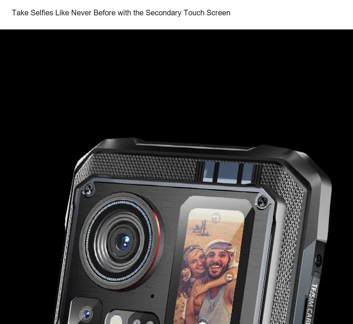 Convenient Notification Check Enjoy Music, Just Use Take Selfies Like Never Before with the Secondary Touch Screen Answer/Decline - view 27