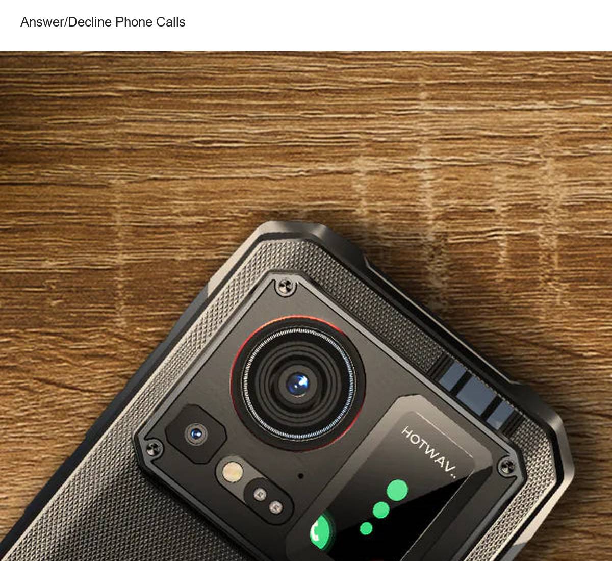 Convenient Notification Check Enjoy Music, Just Use Take Selfies Like Never Before with the Secondary Touch Screen Answer/Decline - view 29