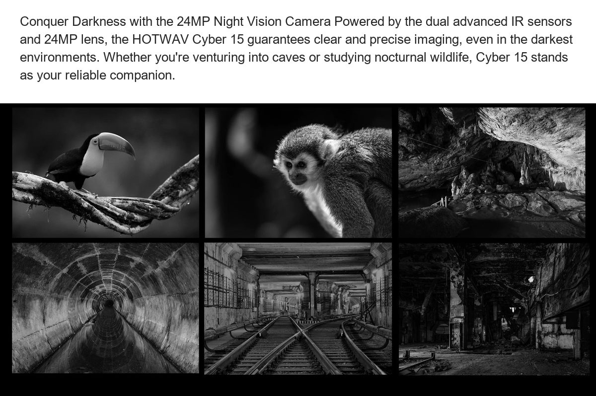 Conquer Darkness with the 24MP Night Vision Camera Powered by the dual advanced IR sensors and 24MP lens, the HOTWAV Cyber 15 guar - view 69