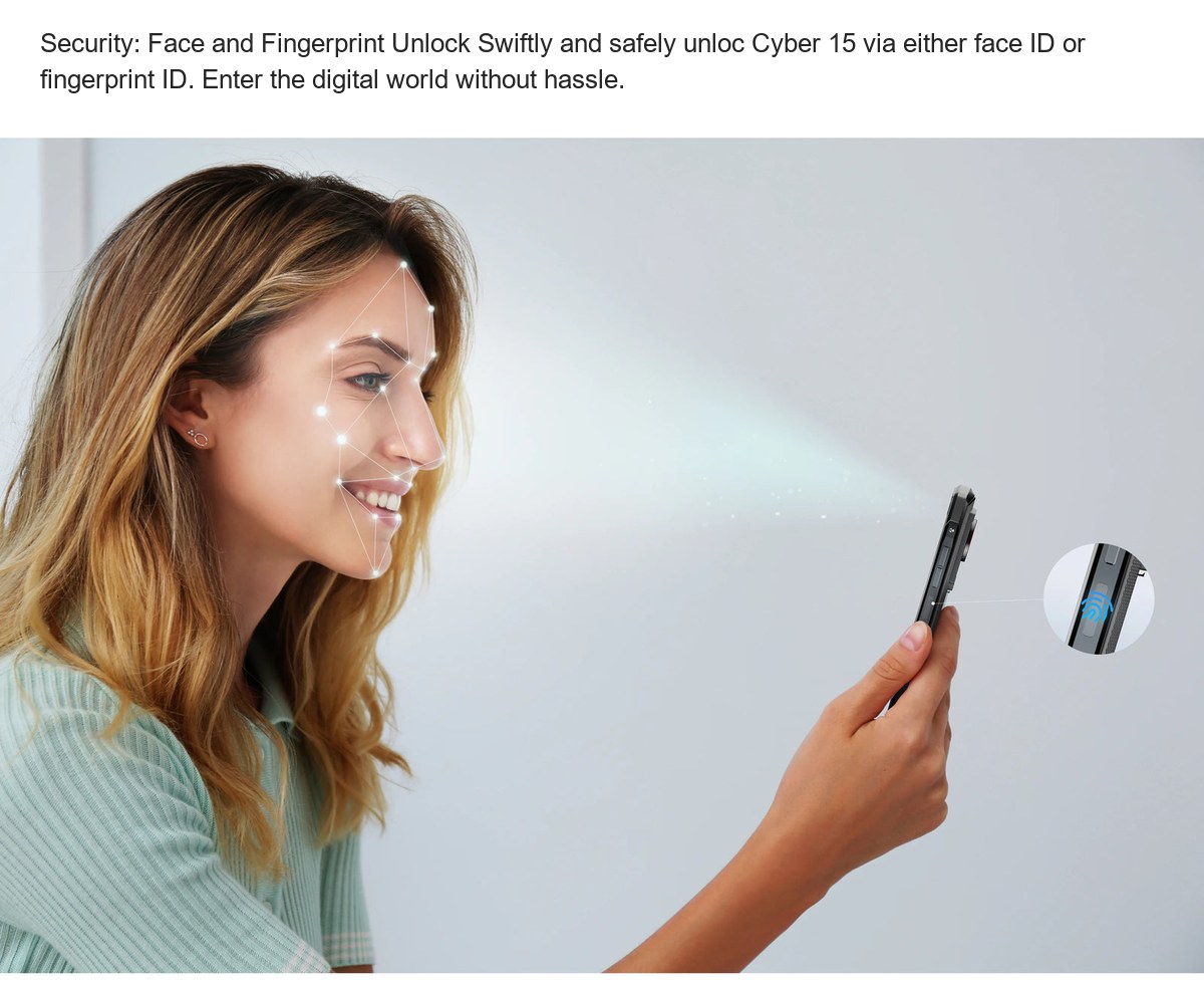 10 Watt Reverse Charging In case of emergency, turn to Cyber 15 and let it power your out of battery devices. Welcome to the World - view 93